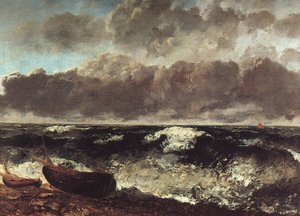 The Stormy Sea (the Wave) — Gustave Courbet, Realism
