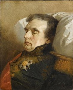 LE MARECHAL MOLITOR SUR SON LIT DE MORT