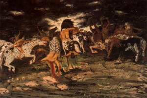 The Battle Of Lapiths And Centaurs — Giorgio De Chirico