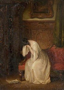 The Disconsolate — Gilbert Stuart Newton