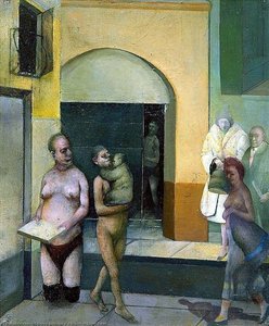 Allegorical Street Scene