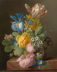 A Still Life Of Roses