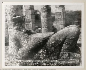 [chac Mool, Temple Of The Warriors, Chichen Itza] — Octavio Medellín