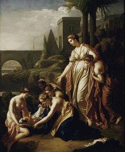 Moise Sauve Des Eaux — Adriaen Van Der Werff