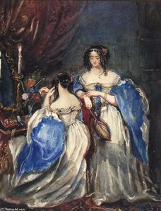Two Ladies In A Dressing Room