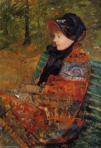 Autumn Aka Profile Of Lydia Cassatt — Mary Stevenson Cassatt