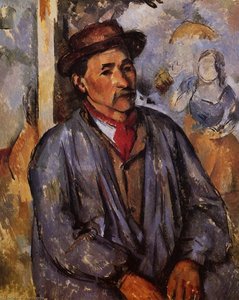Peasant In A Blue Smock — Paul Cézanne