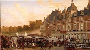 Arrivee De La Reine Victoria Au Chateau D'eu.2 Septembre 1843 — Eugene Louis Lami