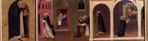 Virgin With Child And Four Saints (detail Of The Predella) — Fra Angelico