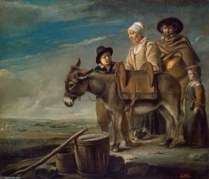 Milkmaid's Family — Mathieu Le Nain
