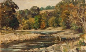 River Landscape — Samuel John Lamorna Birch