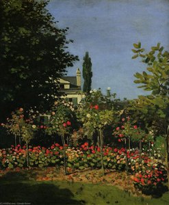 Garden In Flower — Claude Monet, Impressionism