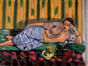 Odalisque Au Coffret Rouge Huile Sur Toile Nice, Musée Matisse — Henri Matisse, Fauvism