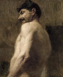 Bust Of A Nude Man — Henri De Toulouse-lautrec