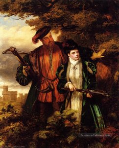 Henry VIII And Anne Boleyn Deer Shooting
