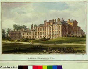South East View Of Kensington Palace, — John Buckler