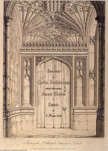 Specimens of Gothic Architecture (frontispiece)