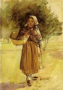 Retrato De Mujer — Francisco Gimeno Y Arasa