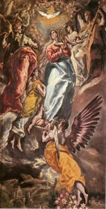Virgin Of The Immaculate Conception — El Greco, Mannerist Style