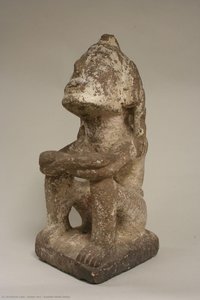 Seated Male Deity — Aztec Empire