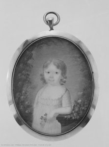 Portrait Of A Girl — Philippe Abraham Peticolas