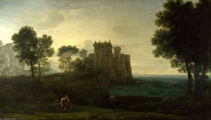 The Enchanted Castle — Claude Lorrain (claude Gellée)