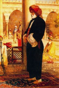 Interior Of A Mosque, Afternoon Prayer — John Frederick Lewis