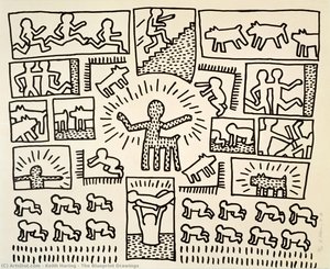 The Blueprint Drawings — Keith Haring, Pop Art