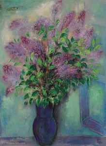Vase Of Flowers — Reuven Rubin