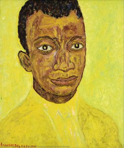 Portrait Of James Baldwin — Beauford Montgomery Delaney, Abstract Expressionism