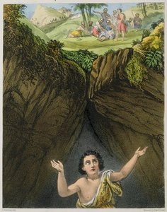 Joseph Cast Into The Pit By His Brethren — Siegfried Detler Bendixen