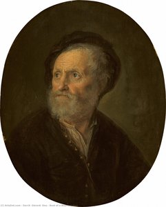 Bust Of A Bearded Man — Gerrit Dou