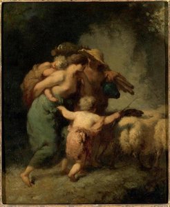 Le Retour Du Troupeau — Jean-françois Millet, French Realism