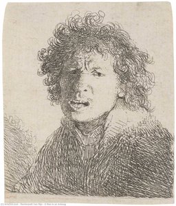 A Man In An Arboug — Rembrandt Van Rijn