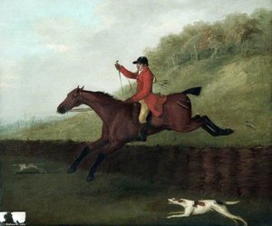 Taking A Fence — John Nost Sartorius