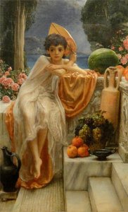On The Temple Steps — Sir Edward John Poynter