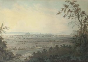 Edinburgh From The Pentland Hills — Hugh William Williams