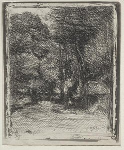 A Souvenir Of The Bas-bréau — Jean-baptiste-camille Corot, Realism