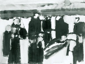 Sketch For Winter Funeral
