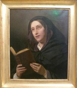 FEMME EN PRIERE