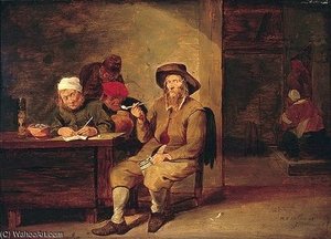 Smokers In An Inn