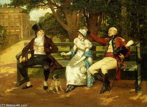 Competing For Attention — Henry Gillard Glindoni