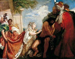 Delilah Before The Blinded Samson — William Etty