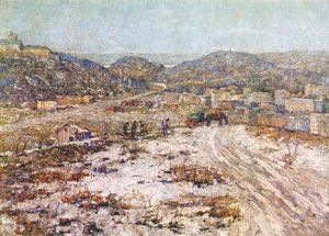 Hills At Inwood — Ernest Lawson