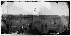 [Dedication ceremonies at the Soldiers