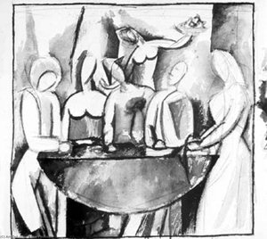 Carnival At The Bistro — Pablo Picasso