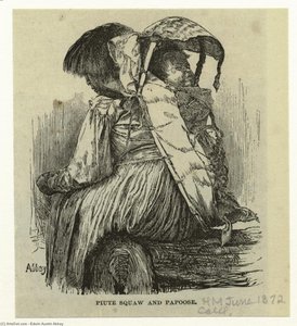 Piute Squaw And Papoose — Edwin Austin Abbey