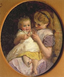 Pat A Cake — George Elgar Hicks
