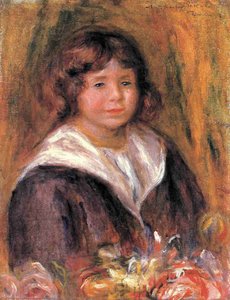 Portrait Of A Boy (jean Pascalis) — Pierre-auguste Renoir, Impressionism