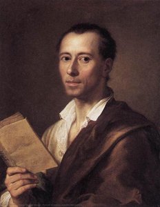 Portrait Of Johann Joachim Winckelman — Anton Raphael Mengs, Baroque